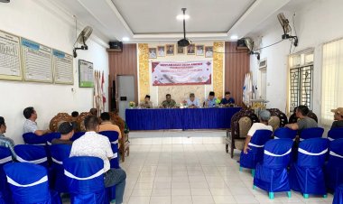 Danramil 421-02/Gdt Hadiri Musdes Bahas Pembangunan Jembatan Perintis Garuda