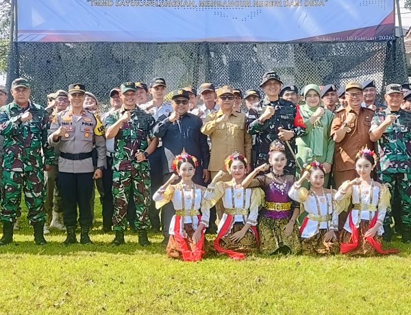 Perkuat Sinergi, Dandim 0622/Kab. Sukabumi Hadiri Pembukaan TMMD ke-127 Tahun 2026 di Cikembar