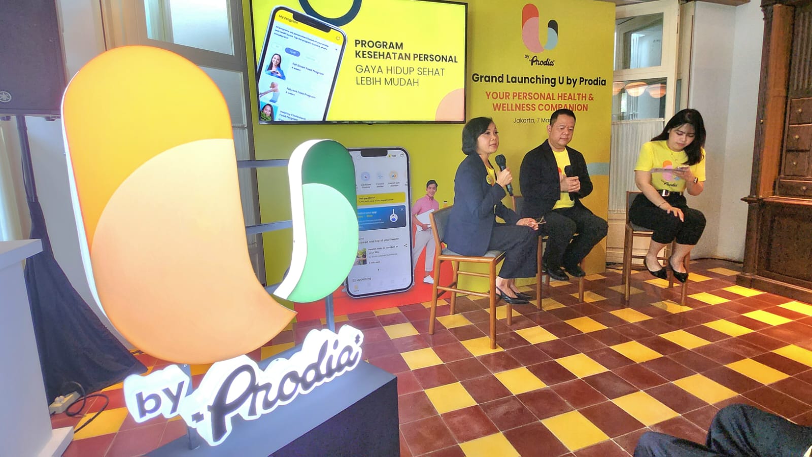 Anak Usaha Prodia, PT Prodia Digital Indonesia, Luncurkan Aplikasi Kesehatan "U by Prodia" Personalized Health & Wellness