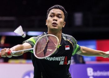 Tunggal putra Indonesia Anthony Sinisuka Ginting masuk grup neraka pada BWF World Tour Final 2020. Tapi dia tak mau ambil pusing dan akan tetap enjoy. (Foto: PBSI)