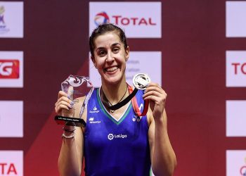 Final Toyota Thailand Open 2021 selesai digelar, Minggu (24/1/2021). Tungal putri Spanyol Carolina Marin juara lagi. (Foto: BWF)