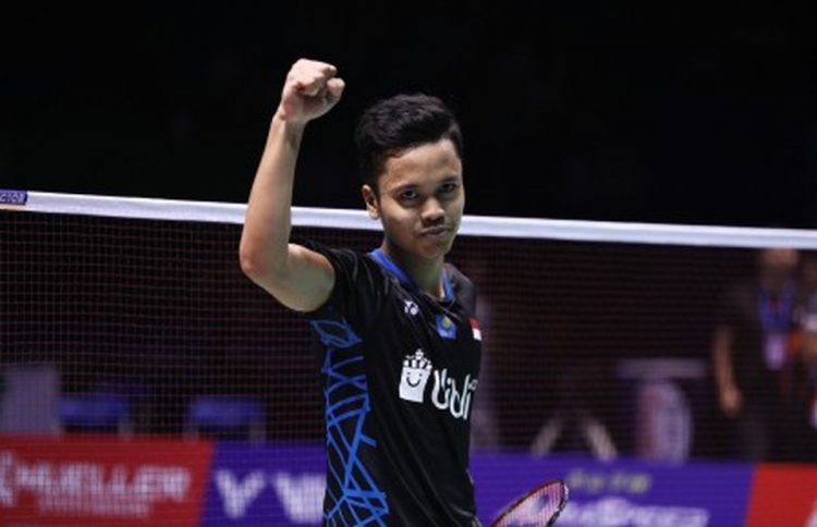 Anthony Sinisuka Ginting. (Antara Photo/PBSI)