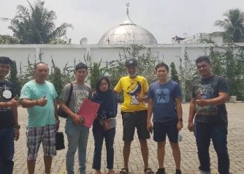 Foto pelaku yang diamankan Polisi dari Medan.