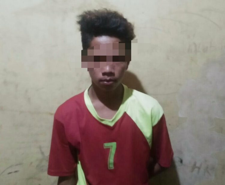 Foto tersangka Swandi Nababan.