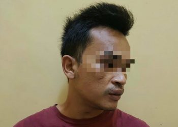 Foto pelaku penganiayaan yang ditangkap Polisi.
