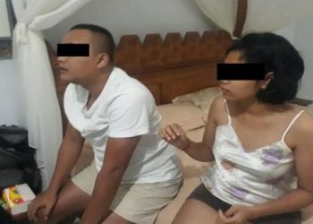 Istri polisi selingkuh dengan satpam bandara digerebek polisi Polres Denpasar (ist)
