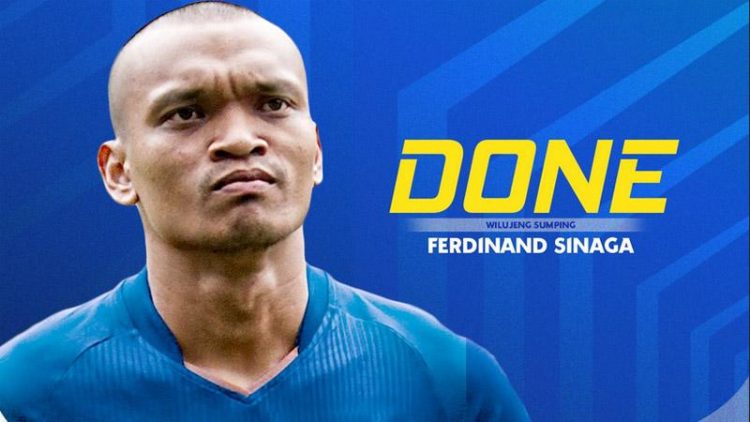 Ferdinand Sinaga resmi bergabung kembali dengan Persib Bandung. (Foto: Persib)