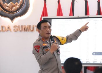 Kapolda Sumut, Irjen Pol RZ Panca Putra Simanjuntak.