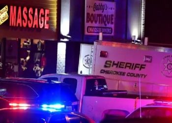 Penembakan terjadi di tiga panti pijat di Atlanta, AS pada Selasa (16/3/2021) malam waktu setempat. (Foto: Associated Press)