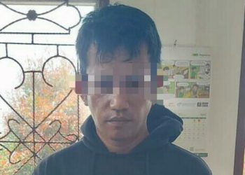 Foto pelaku Amos.