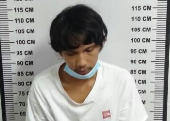 Foto pelaku Rawi yang dibekuk Polisi.