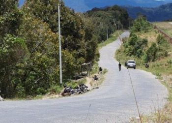 Aparat mengejar KKB di Intan Jaya [Antara]