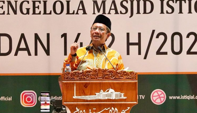 Menko Polhukam Mahfud MD (Foto dok Kemenkopolhukam).