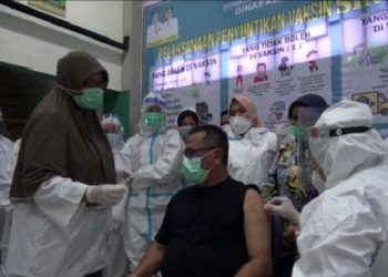 Kadis Kesehatan Kota Tebingtinggi Nanang Aulia Fitra. (foto: iNews/Abd Sani Hasibuan)