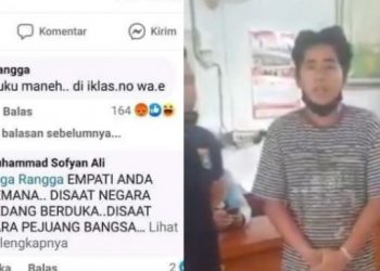 Geger pria berkata tak pantas soal KRI Nanggala-402 (Instagram/ndorobeii).