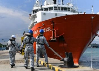 Singapura kirimkan kapal MV Swift Rescue untuk bantu cari KRI Naggala.[Facebook]