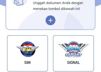 Aplikasi Digital Korlantas Polri untuk pelayanan SIM online SINAR. Foto: Screenshot