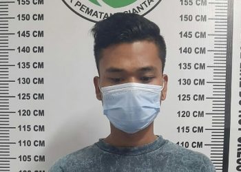 Foto pelaku yang ditangkap Polisi,