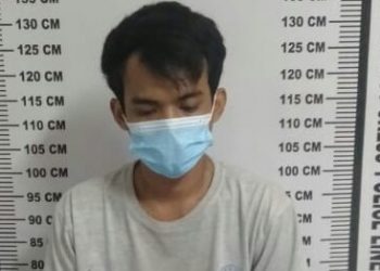 Foto pelaku Junaidi yang dibekuk Polisi.
