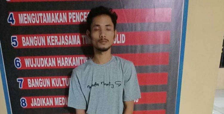 Foto pelaku penganiayaan yang diringkus Polisi.