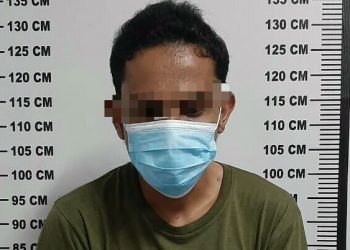 Foto pelaku yang diringkus Polisi.