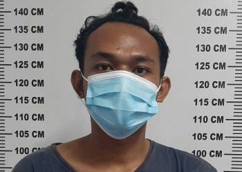 Foto pelaku Agung yang diringkus Polisi.