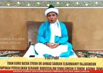 Tuan Guru Syekh H. DR. Ahmad Sabban Elrahmany Rajagukguk.