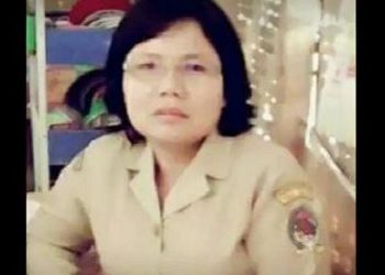 Foto guru SD di Toba korban pembunuhan semasa hidup. (Foto: iNews/Aries F Manalu)