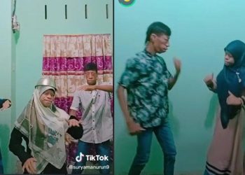 Sekeluarga pengidap Treacher Collins Syndrome viral di TikTok Foto: Tiktok