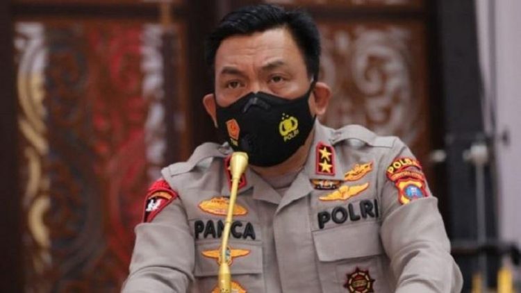 Kapolda Sumut Irjen Pol RZ Panca Putra Simanjuntak saat rilis kasus narkoba. (Foto: Antara)