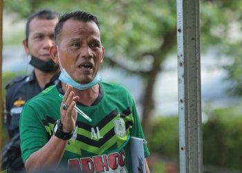 Pelatih Kepala PSMS Medan Ansyari Lubis coret lima pemain PSMS jelang bergulir Liga 2 Musim 2021. (Foto: istimewa)