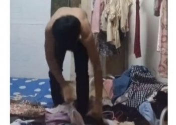 Suami sobek baju istri gegara keseringan belanja online (IG)