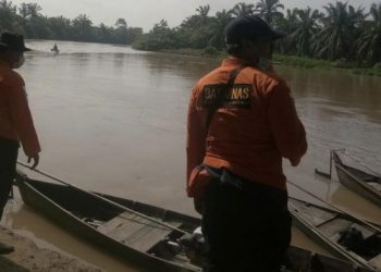 Lokasi penemuan mayat diterkam buaya (Foto: dok. polisi)