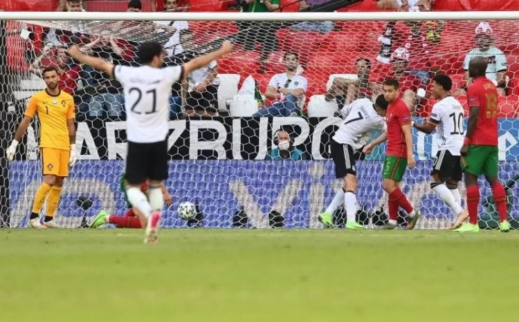 Jerman menggulung Portugal 4-2 dalam lanjutan Grup F Euro 2020 di Munich, Sabtu (19/6/2021) malam. (Foto: Antara)