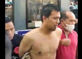 Pelaku penikaman anggota Satlantas Polrestabes Palembang. (Foto: Ist)