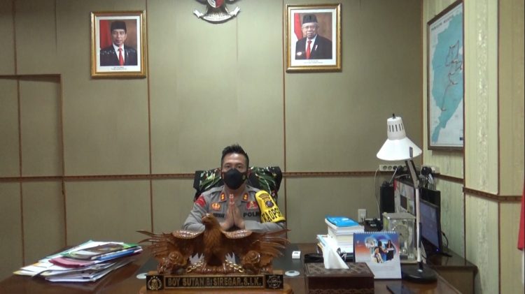 - Kapolres Pematangsiantar, AKBP Boy Sutan Binanga Siregar S.I.K.
