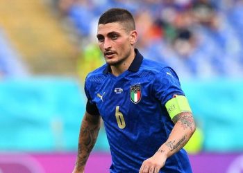 Gelandang Italia, Marco Verratti. (Foto: Claudio Villa/Getty Images)