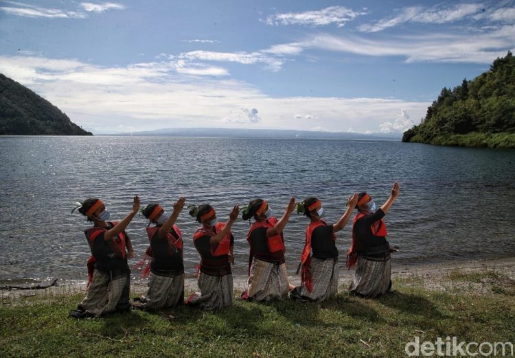 Bak di New Zealand, Begini Indahnya Desa Meat di Pinggiran Danau Toba Foto: Pradita Utama/detikcom