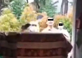 Satu keluarga isoman dimarahi oleh tetangga sekitar (instagram)