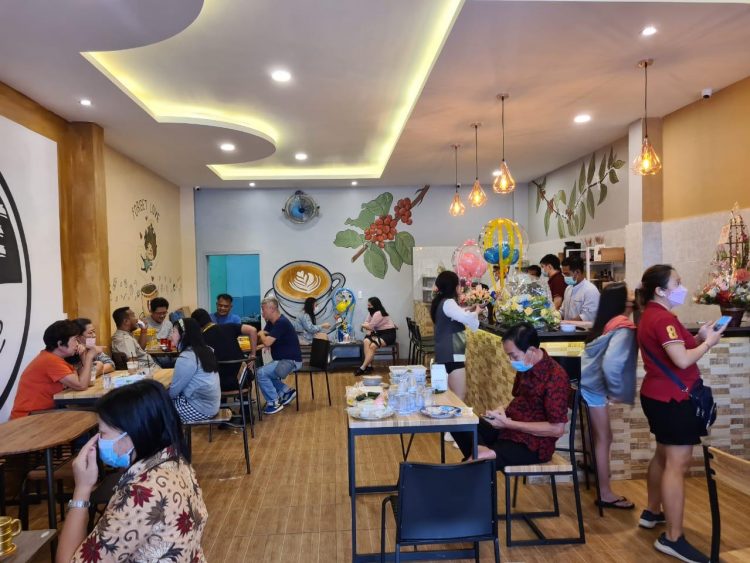 Suasana launching Re'Lyfe Coffee, Sabtu (24/7/2021).