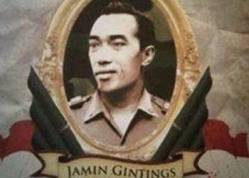 Letjen TNI Djamin Ginting, pahlawan nasional pertama asal Karo, Sumatra Utara. (Foto: Istimewa)