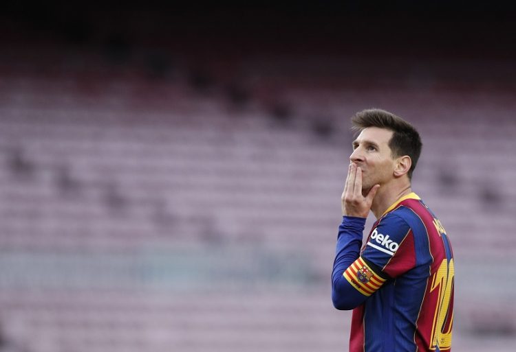 Lionel Messi berpisah dengan Barcelona. (Foto: Reuters)