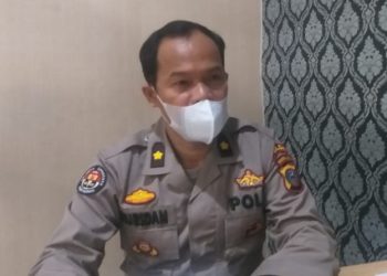 Kasubbid Penmas Polda Sumut Kompol Muridan menjelaskan perkembangan kasus penembakan polisi di Deliserdang. (Foto: Antara)