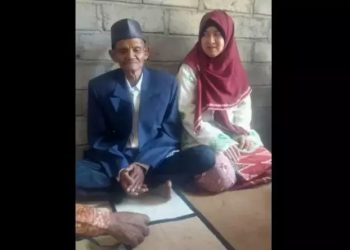 Kakek berusia 79 tahun bernama Yakub di Dompu, NTB nikahi wanita blasteran cantik China-Arab (Antara)