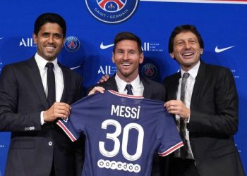 Lionel Messi bisa beli Yamaha Nmax setiap 15 menit dari gajinya di Paris Saint Germain (AP Photo)