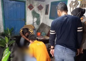 Anak Bunuh Ayah dan Abang Kandung di Medan. [Ist]