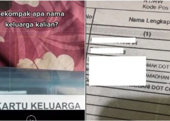 Nama di Kartu Keluarga ini Jadi Sorotan, Bagaikan Website (TikTok)