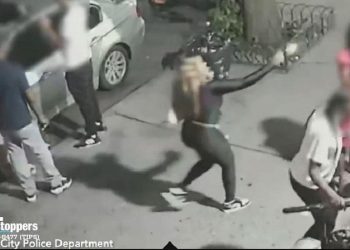 Rekaman CCTV detik-detik penembakan wanita di New York. (Foto: NYPD)
