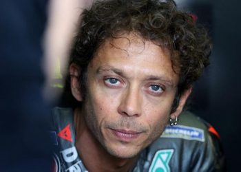 Rossi akan pensiun usai MotoGP 2021. Foto: AFP/RONNY HARTMANN