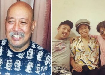 Indro Warkop (kiri) dan Pemuda Mirip Warkop DKI (kanan). (Instagram/indrowarkop_asli/@alfredkus_)
